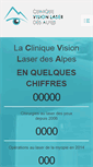 Mobile Screenshot of clinique-vision-laser-alpes.com